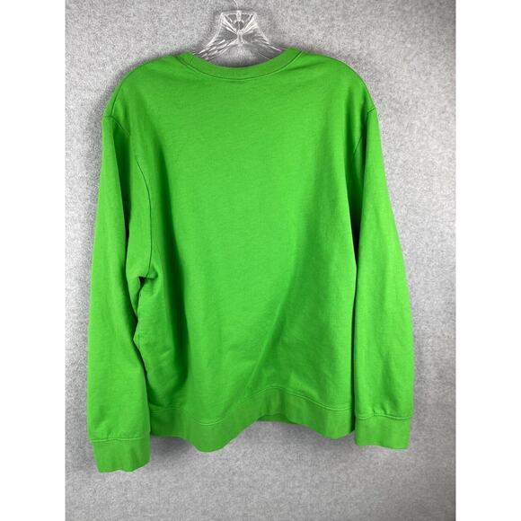 We Hiss You a Merry Christmas Sweatshirt Men's Size 2XL Green Singing Not Workin - Picture 4 of 7